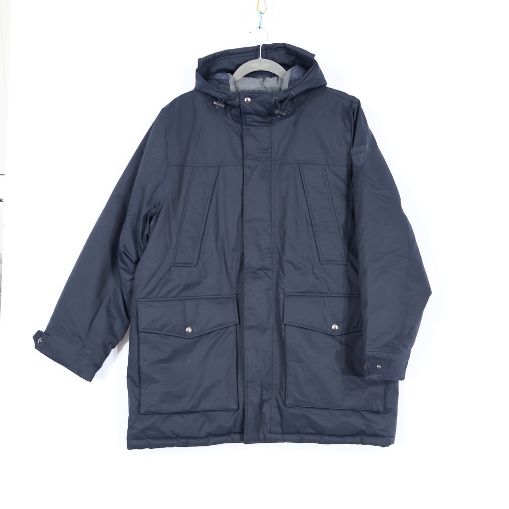 Polo Ralph Lauren Parka Men XL Blue Down Hooded Utility Jacket $598 NWT